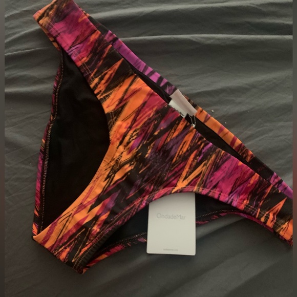 ONDADEMAR Tropical Bikini Bottoms - Size L - NEW w/ TAGS - Sold Out Everywhere - Picture 2 of 5